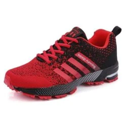 Baskets Coréennes RUNNIN™ -Mode Vêtements Boutique hallyu street baskets rouge noir 35 baskets coreenne runnin 27981737525271