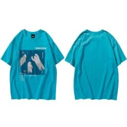 T-Shirt Coréen WHITEBEAR™ 14 T-Shirt Coréen WHITEBEAR™ -Mode Vêtements Boutique hallyu street bleu asian l t shirt coreen whitebear 27931126005783