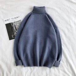 Pullover Coréen WARMY™ -Mode Vêtements Boutique hallyu street grayblue m pullover coreen warmy 16623284912151