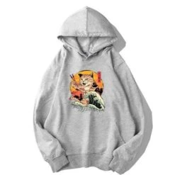 Hoodie Coréen CATSURFING™ -Mode Vêtements Boutique hallyu street gris l hoodie coreen catsurfing 27967286149143