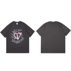 T-Shirt Coréen FNX™ -Mode Vêtements Boutique hallyu street gris l t shirt coreen fnx 27991289266199