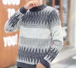 Sweatshirt Coréen VIBRATION™ -Mode Vêtements Boutique hallyu street gris s sweatshirt coreen vibration 16708176740375