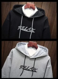 Hoodie Coréen RELAX™ -Mode Vêtements Boutique hallyu street hoodie coreen relax 16714327523351