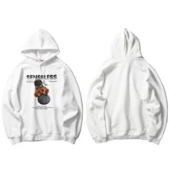 Hoodie SENSELESS™ -Mode Vêtements Boutique hallyu street hoodies blanc s hoodie senseless 16426117169175
