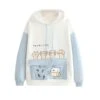 Hoodie Coréen FAMICAT™ -Mode Vêtements Boutique hallyu street hoodies bleu m hoodie coreen famicat 27951010381847