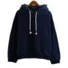 Hoodie Coréen FAWL™ -Mode Vêtements Boutique hallyu street hoodies bleu navy taille unique hoodie coreen fawl 27978152443927