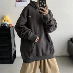 Hoodie Coréen EMPTY™ -Mode Vêtements Boutique hallyu street hoodies gris xxl hoodie coreen empty 16672468336663