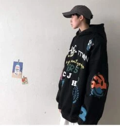 Hoodie Coréen LETTRY™ -Mode Vêtements Boutique hallyu street hoodies hoodie coreen lettry 16669361602583