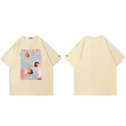 T-Shirt Coréen ILLUZ™ -Mode Vêtements Boutique hallyu street kaki m t shirt coreen illuz 27991213637655