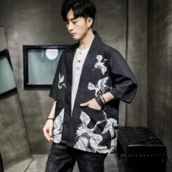 Kimono Japonais GRUEY™ -Mode Vêtements Boutique hallyu street kimono japonais gruey 16690583633943
