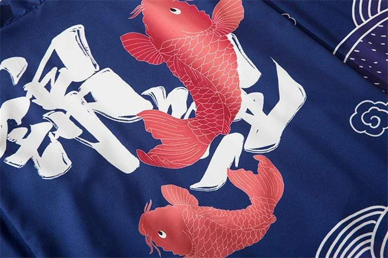 Kimono Japonais FISHZED™ 11 Kimono Japonais FISHZED™ – Image 9