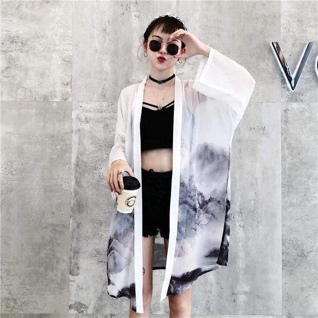 Kimono Japonais PEACEFULLY™ 4 Kimono Japonais PEACEFULLY™ – Image 2