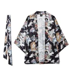Kimono Japonais CARMINO™ -Mode Vêtements Boutique hallyu street kimonos modele 6 xxl kimono japonais carmino 27937427750935
