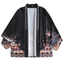 Kimono Japonais SUBLIMY™ 10 Kimono Japonais SUBLIMY™ -Mode Vêtements Boutique hallyu street kimonos noir taille unique kimono japonais sublimy 16728563548183