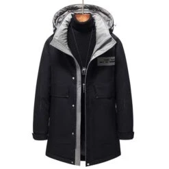 Manteau Coréen HOTTZY™ 10 Manteau Coréen HOTTZY™ -Mode Vêtements Boutique hallyu street noir s manteau coreen warmwar 16723818381335