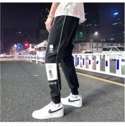 Pantalon Coréen DEATH™ -Mode Vêtements Boutique hallyu street pantalon coreen death 16704540639255