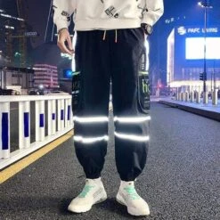 Pantalon Coréen BINKS™ -Mode Vêtements Boutique hallyu street pantalons m noir pantalon coreen binks 16703764693015