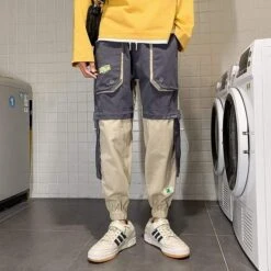 Pantalon Coréen PRESTANCE™ 20 Pantalon Coréen PRESTANCE™ -Mode Vêtements Boutique hallyu street pantalons s kaki pantalon coreen prestance 16704553386007