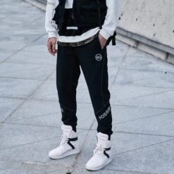 Pantalon Coréen TERY™ -Mode Vêtements Boutique hallyu street pantalons s noir pantalon coreen tery 16720018014231