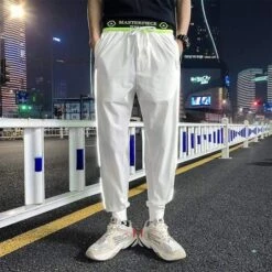 Pantalon Coréen JOKER™ -Mode Vêtements Boutique hallyu street pantalons xxxl blanc pantalon coreen joker 16706685665303