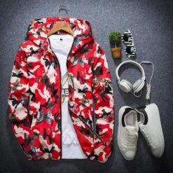 Veste Coréenne PAPICAMO™ -Mode Vêtements Boutique hallyu street red l veste coreenne papicamo 16557484048407