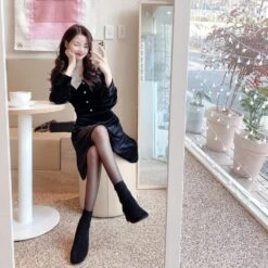 Robe Coréenne GLAM™ -Mode Vêtements Boutique hallyu street robe coreenne glam 16636236529687