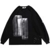 Sweatshirt Coréen DARKWAVES™ -Mode Vêtements Boutique hallyu street sweatshirt coreen darkwaves 16762389037079