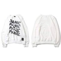 Sweatshirt PANIC™ 19 Sweatshirt PANIC™ -Mode Vêtements Boutique hallyu street sweatshirts blanc l sweatshirt panic 12097329430551