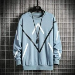 Hoodie Coréen HORIZON™ -Mode Vêtements Boutique hallyu street sweatshirts bleu 5xl hoodie coreen horizon 16722235981847