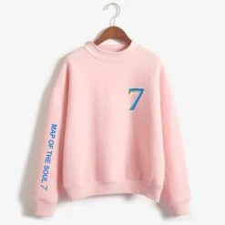 Sweatshirt Coréen BTS 7TH EDITION -Mode Vêtements Boutique hallyu street sweatshirts rose xxs sweatshirt coreen bts 7th edition 16546686795799