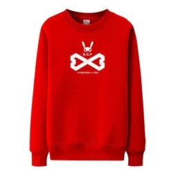 Sweatshirt Forever With You B.A.P™ -Mode Vêtements Boutique hallyu street sweatshirts rouge s sweatshirt forever with you b a p 10882285699095