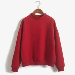 Sweatshirt Coréen CLASSIC™ -Mode Vêtements Boutique hallyu street sweatshirts rouge xl sweatshirt coreen classic 27956283801623