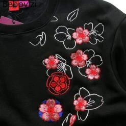 Sweatshirt Coréen Brodé CARPE™ -Mode Vêtements Boutique hallyu street sweatshirts sweatshirt coreen brode carpe 16665934561303