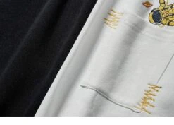 Sweatshirt Coréen Brodé SPACY™ -Mode Vêtements Boutique hallyu street sweatshirts sweatshirt coreen brode spacy 16684110938135