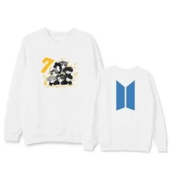 Sweatshirt Coréen BTS CREW™ 9 Sweatshirt Coréen BTS CREW™ -Mode Vêtements Boutique hallyu street sweatshirts sweatshirt coreen bts crew 16528386588695