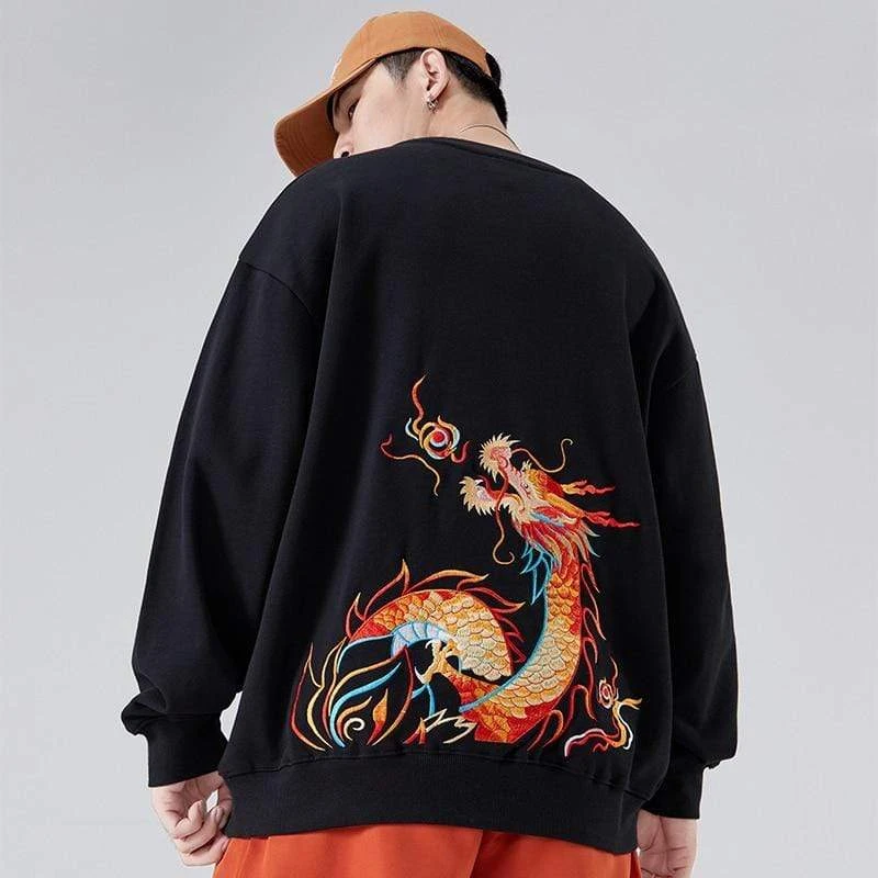 Sweatshirt Japonais Brodée TATSU™ 4 Sweatshirt Japonais Brodée TATSU™ – Image 2