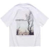 T-Shirt Coréen TREEHELL™ -Mode Vêtements Boutique hallyu street t shirt coreen flowerflow 16761561120791