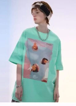 T-Shirt Coréen ILLUZ™ -Mode Vêtements Boutique hallyu street t shirt coreen illuz 27991213735959