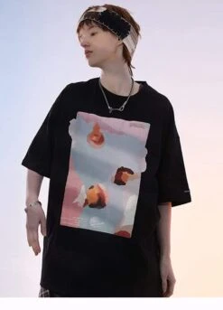 T-Shirt Coréen ILLUZ™ -Mode Vêtements Boutique hallyu street t shirt coreen illuz 27991213768727