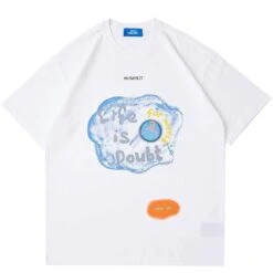 T-Shirt Coréen Oversize DOUBT™ -Mode Vêtements Boutique hallyu street t shirt coreen oversize doubt 27991268622359