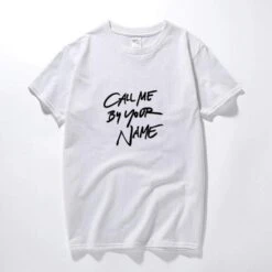 T-Shirt Coréen Call Me By Your Name™ 14 T-Shirt Coréen Call Me By Your Name™ -Mode Vêtements Boutique hallyu street tshirts blanc l tshirt call me by your name 13463628939287