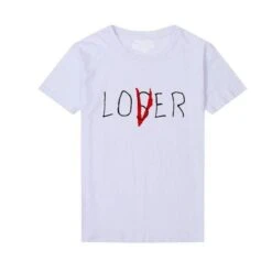 T-Shirt Coréen LOVSER™ -Mode Vêtements Boutique hallyu street tshirts blanc xxl tshirt lovser 4502027960343