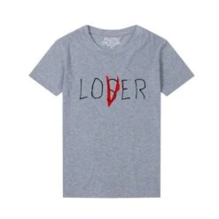 T-Shirt Coréen LOVSER™ -Mode Vêtements Boutique hallyu street tshirts gris xxl tshirt lovser 4502028255255