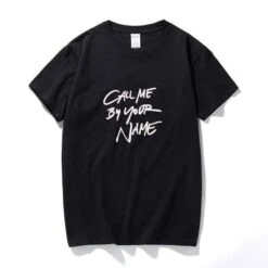 T-Shirt Coréen Call Me By Your Name™ 15 T-Shirt Coréen Call Me By Your Name™ -Mode Vêtements Boutique hallyu street tshirts noir l tshirt call me by your name 13463629004823