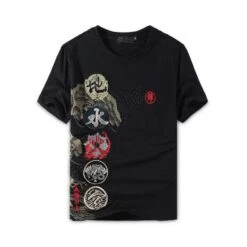 T-Shirt Coréen Brodé IRU™