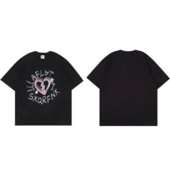 T-Shirt Coréen FNX™ -Mode Vêtements Boutique hallyu street tshirts noir xl t shirt coreen fnx 27991289397271