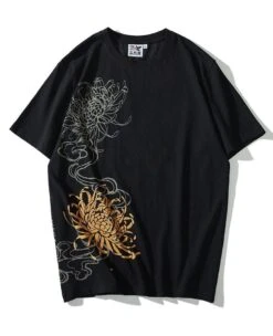 T-Shirt Coréen Brodé TREENY™ -Mode Vêtements Boutique hallyu street tshirts t shirt coreen brode treeny 27984747986967