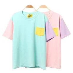 T-Shirt Coréen EXO & BTS Pastel Patches™