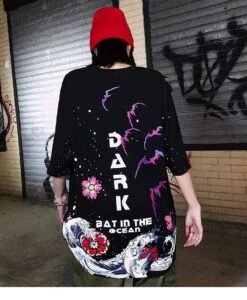 T-Shirt Coréen DARK Ocean™ -Mode Vêtements Boutique hallyu street tshirts tshirt dark ocean 13692512796695