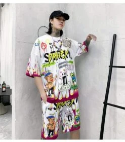 T-Shirt Coréen DMNEY™ -Mode Vêtements Boutique hallyu street tshirts tshirt dmney 13717939683351